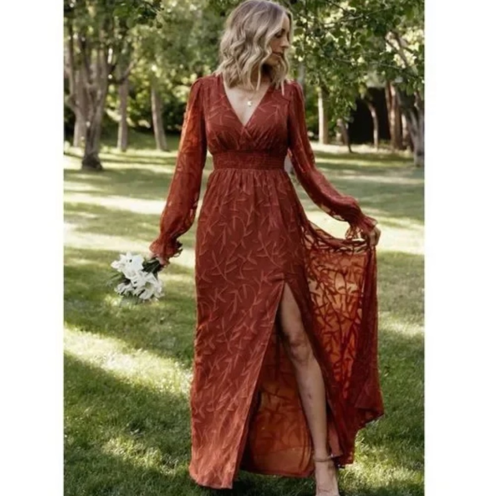 NWT Baltic Born Bridget textured maxi dress